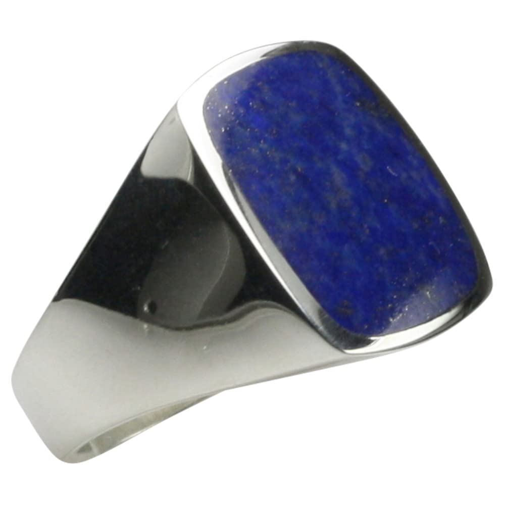 Bildschöner Siegelring aus Silber 925 mit Lapislazuli