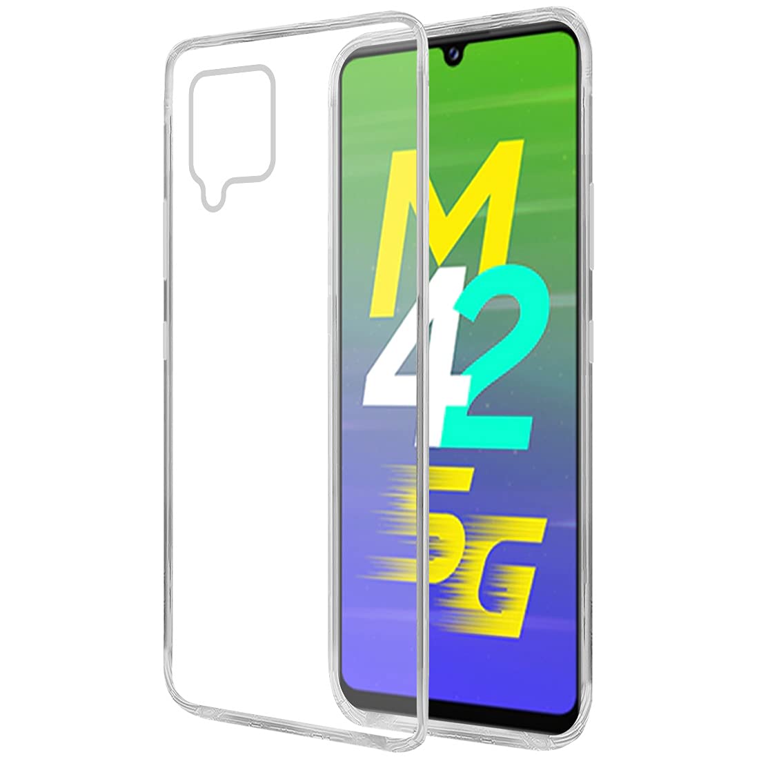 Amazon Brand - Solimo Back Cover for Samsung Galaxy M42 5G (Silicone_Clear) (B096RSPZLF) Amazon Price History, Amazon Price Tracker