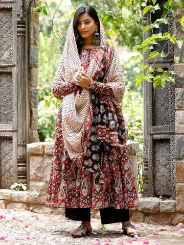 Image of Fashion Basket Women Rayon Kurta Set