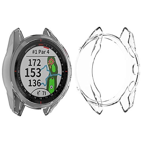Miimall �Ή�Garmin(�K�[�~��) Approach S62��p�P�[�X �K�[�~�� Approach S62 �J�o�[ �\�t�g TPU�ގ� �҂�����Ή� �C�菝�h�~ �y�� �h�Ռ� Garmin Approach S62 �ی�P�[�X �o���p�[�i�N���A�j