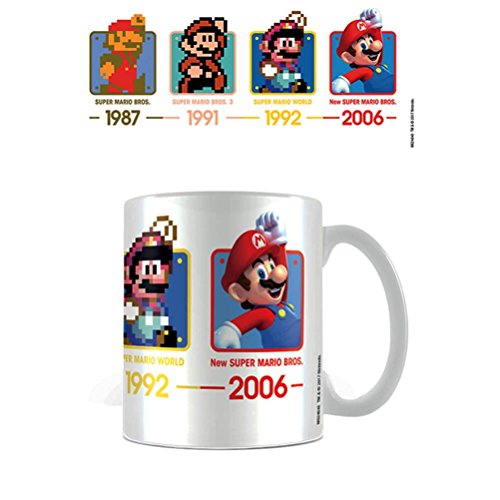 Taza de Cerámica Super Mario Multi-color 315 ml miniatura 4