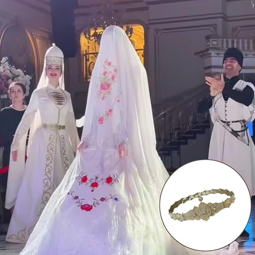 Caucasian Waist Belt Stylish For Stage Dance Music Festival Jeans Dress Belt Body Jewelry Chain Metallic Wedding4