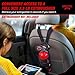 Badass Moto Car Fire Extinguisher Mount - Automotive Fire Extinguisher Mount for Vehicle Car Seat Headrest - Tool Free Seat Back Strap Install. Safety Kit Accessories for Jeep, Truck & SUV - 3 Pack