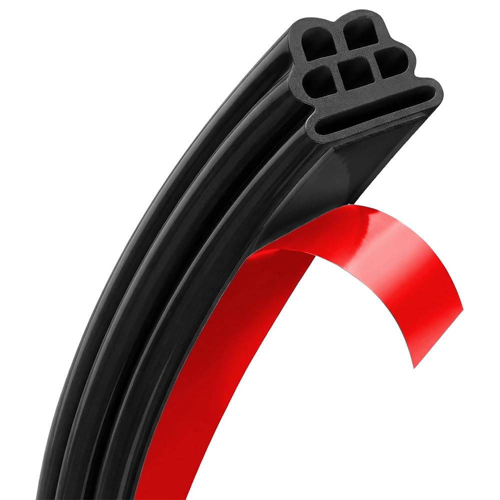 QIZUN Car door strips for AUDI Q8 Sportback e-tron(GE)(2022-2026), Car Door rubber Seal, Car Door Strip Seal Strip, Car Door Seal Protector, Soundproofing 5M