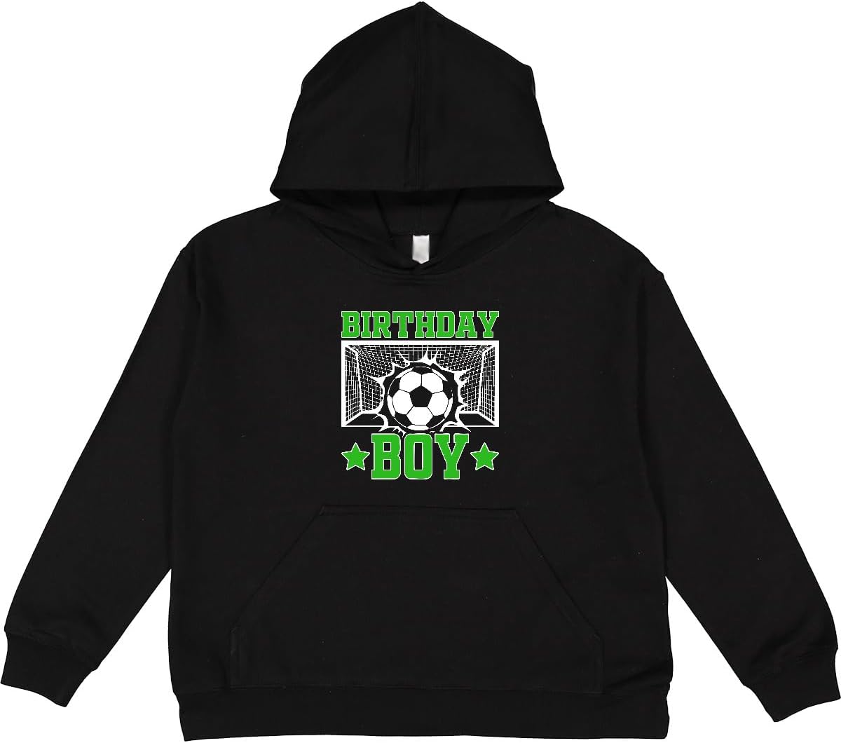 inktastic Birthday Boy Soccer Theme Youth Hoodie Sweatshirt