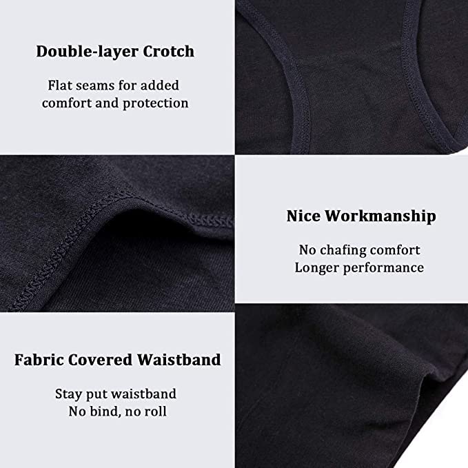 Image of DIVING DEEP Women's High Waisted Cotton Underwear Ladies Soft Briefs Panties | Women Antibacterial Cotton Hipster Panty | Women's Seamless High -Rise Panties Hipster (Pack of 4)