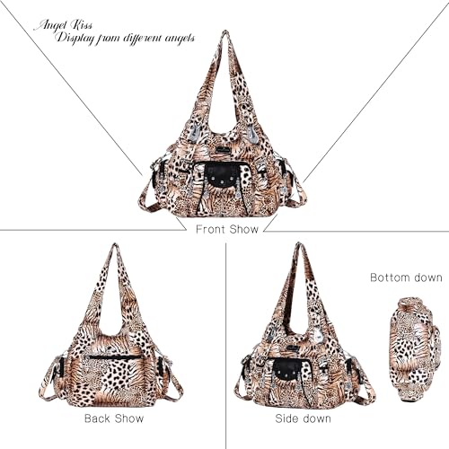Image of Angel Kiss Purses for Women Soft PU Leather Large Hobo Bags for Women Shoulder Bag | Soft