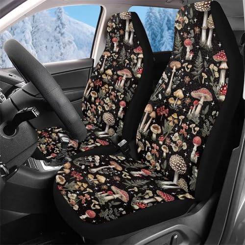 Housse de sièges auto 52x138cm champignon pour sièges avant de SUV et berlines