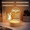 Vetbuosa Regalo Moglie, Regalo San Valentino, Regalo Moglie Compleanno - Regali Luce Notturna Acrilico per Moglie, Regalo San Valentino per Lei, Regali Nozze Regali Anniversario per Lei/Donne/Moglie #3