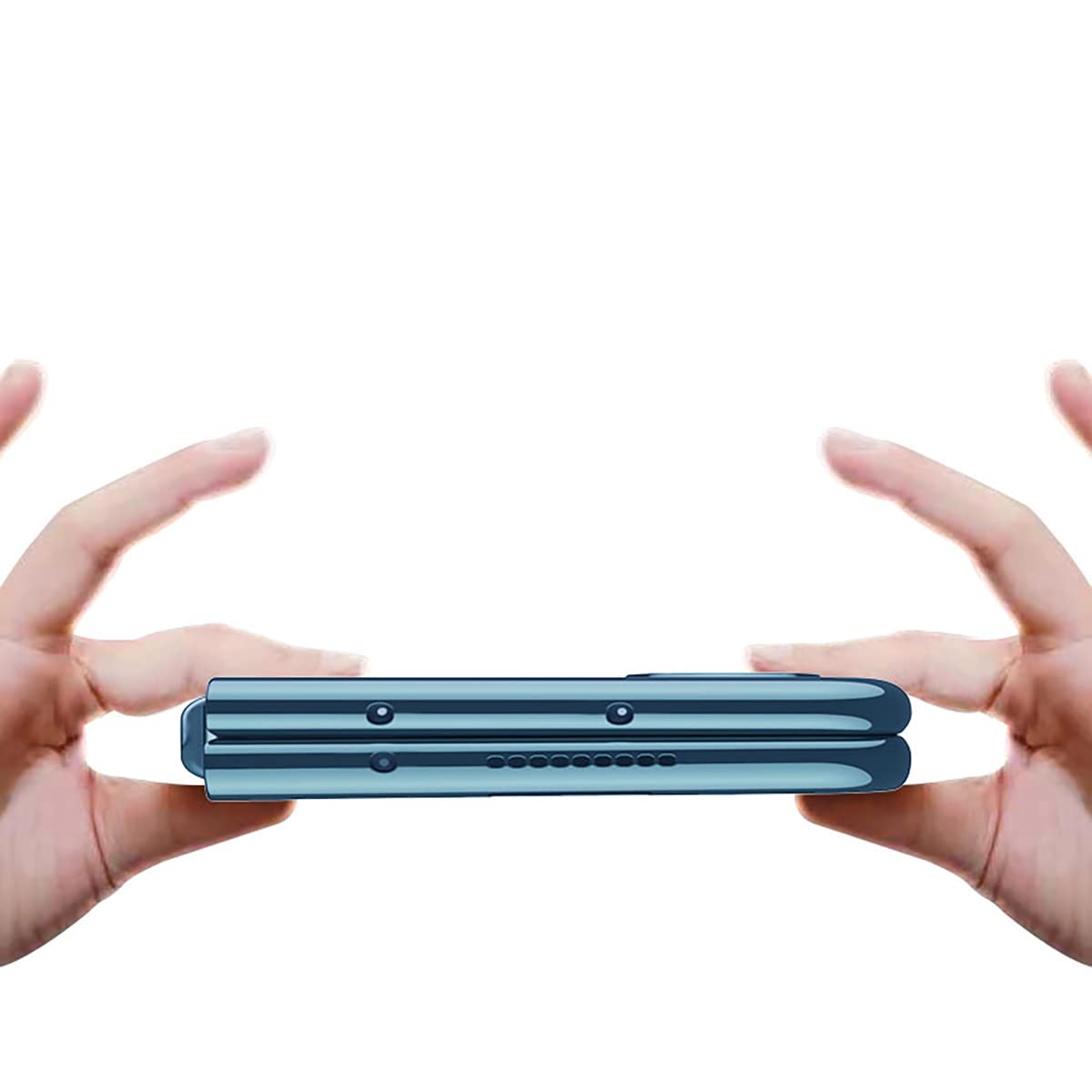 Amazon.co.jp: Galaxy Z Fold4 / W23ケース,折り畳み透明メッキ