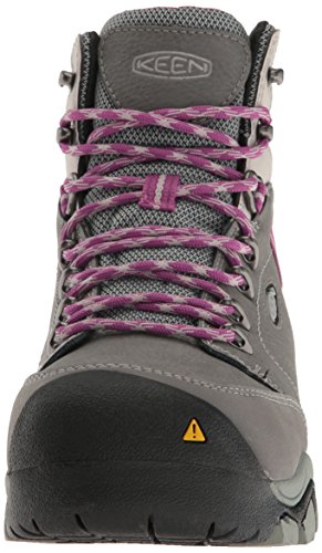 Keen Utility Women's Canby AT Waterproof Industrial and Construction Shoe, Gargoyle/Vapor, 8.5 M US
