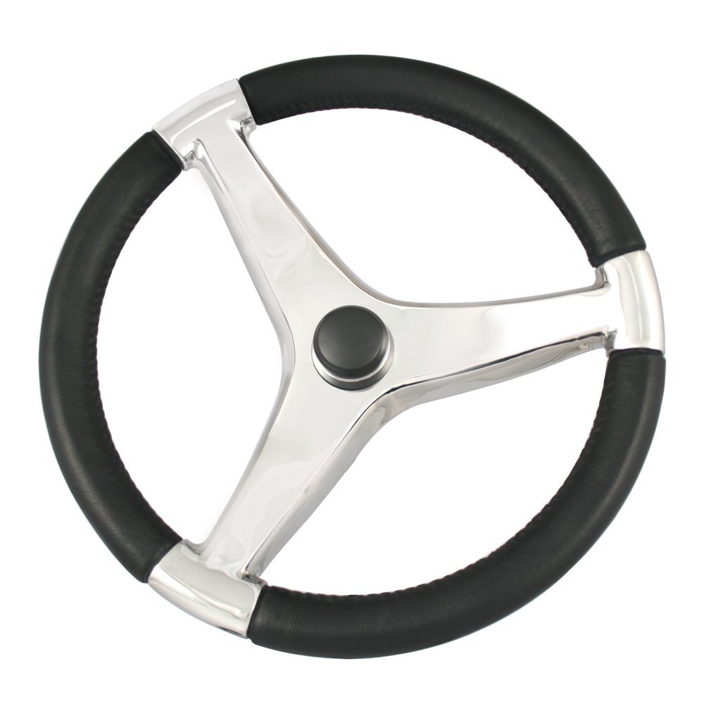 Ongaro Evo Pro 316 Cast Stainless Steel Steering Wheel - 135