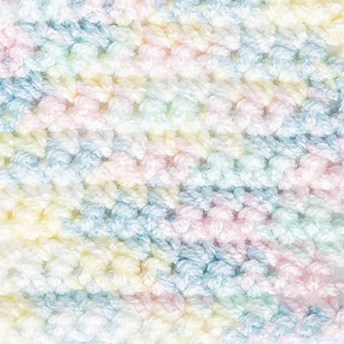 Caron Jumbo Prints Baby Rainbow Yarn - 2 Pack of 340g/12oz - Acrylic - 4 Medium (Worsted) - 595 Yards - Knitting/Crochet - Image 2