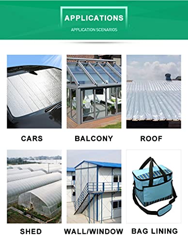 Réflecteur radiateur auto-adhésif contre la perte de chaleur feuille 4-5mm - 8