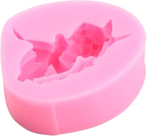 Miniatura 8 de MYPRACS Molde de silicona con alas de ángel, moldes para fondant de bebé, moldes de cupido para decoración de pasteles, decoración de cupcakes,