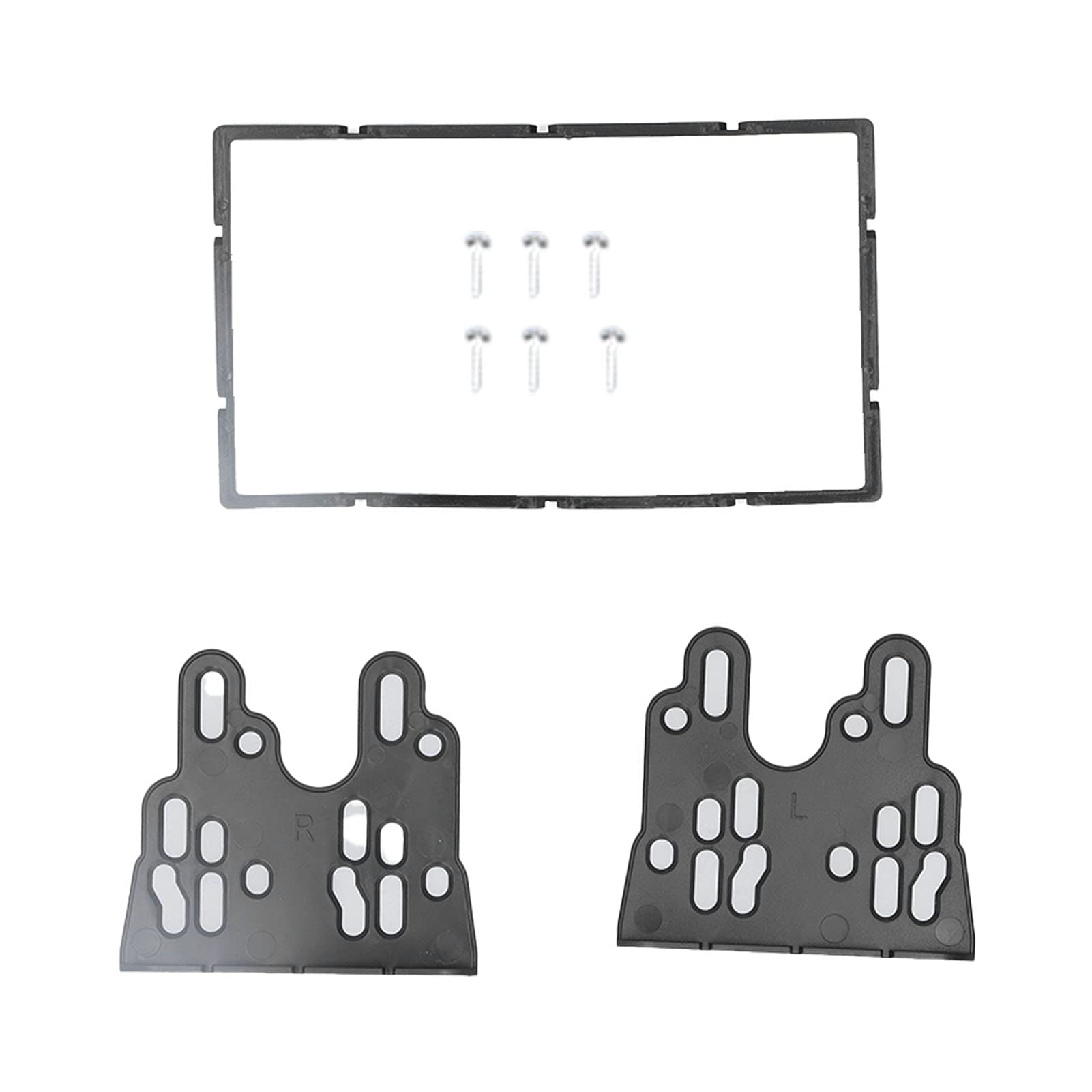 Ymiko Kit Cruscotto 2 DIN per Autoradio Stereo Fascia di Ricambio per Interni per C1 2005-2014, Pannello Cruscotto per Fascia di Montaggio Radio