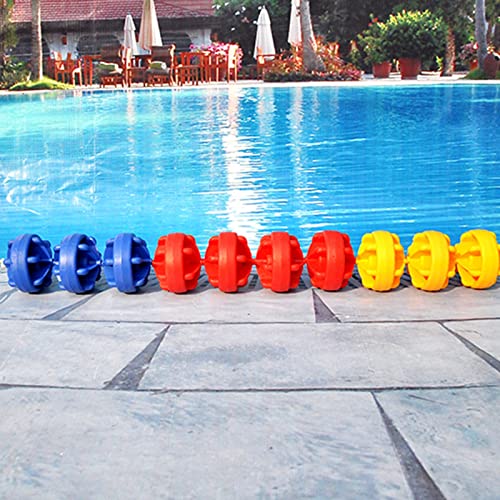 1/2/3/4/5/6/7/8/9/10m Long Floating Safety Divider Rope for Pool, Household Gym Swimming Pool Rope Floats with Hooks, Easy to Install (Color : Steel Wire Rope Style, Size : 4m/13.1ft)