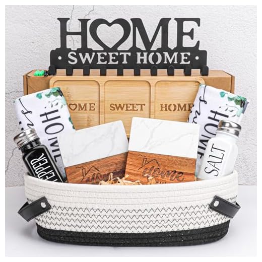 House Warming Gifts New Home,Unique Housewarming Baskets for Couples, Clients, Women, Men, Closing Gift for Home Buyers Realtors,First House Gift Ideas, New Apartment