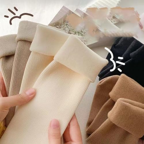 Forcharm Janemore Fleececozy - Ultra Soft Velvet Slim Thermal Fleece Cozy Socks 6