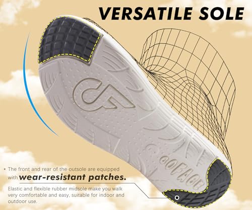 Image of COFACE Women's Orthotic Sandals Comfortable Plantar Fasciitis Arch Support