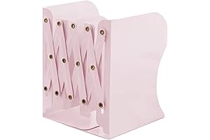 Adjustable Metal Bookends for Girls: A Pretty and Practical Solution