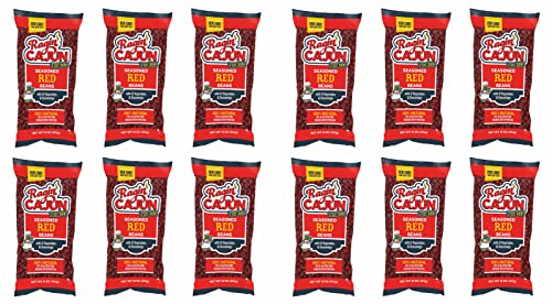 Seasoned Red Beans 16 oz Ragin Cajun (Pack of 12)