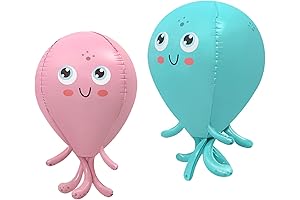 4 Pack Octopus Balloon Sea Animal Balloons