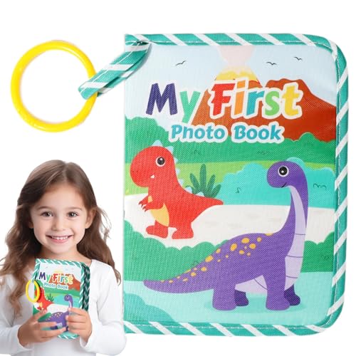 Album Fotografico per Bambini Morbidi | Diario, Primo Album di Famiglia per Bambini, per Genitori in Gravidanza, Camera da, Viaggio, Compleanno, Sonno