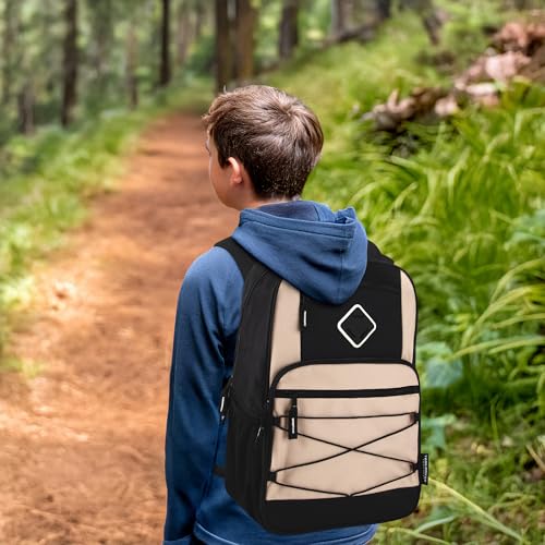 Trail maker Bulk Color Block Laptop Backpacks 24 Pack Wholesale Backpacks in Bulk for Kids Nonprofit (Male Colors Pack)4