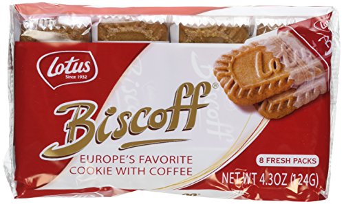 Biscoff Cookies – 4.3 Ounce (Pack of 2) (16 Individual Snack Packs)