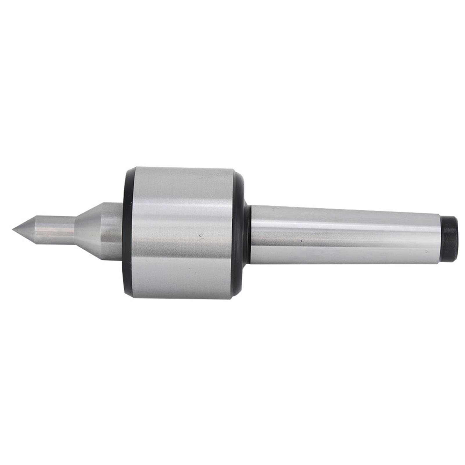 CHICIRIS MT3 Zentrierspitze mit Laufender Spitze MT3 Drehbare Spitze aus Kohlenstoffstahl Mitlaufende Drehmitte Mitlaufende Spitze MT3 Kegelspitzen 60 Grad Rollkorn 0,000197 CNC-Werkzeug