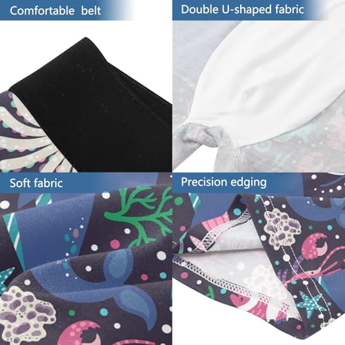 Men's Double-layer 3D Cut Crotch Underwear, Boxer Briefs Underpants(S-XXL)3