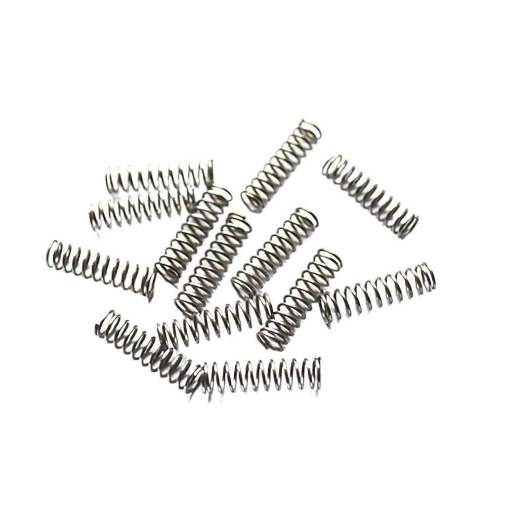 10Pcs Wire Dia 1.6mm 304 Stainless Steel Compression Spring OD 10mm-50mm (1.6 mm-14 mm,Length15 mm)