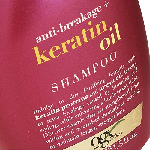 Shampoo Keratin Oil, OGX, 385 ml