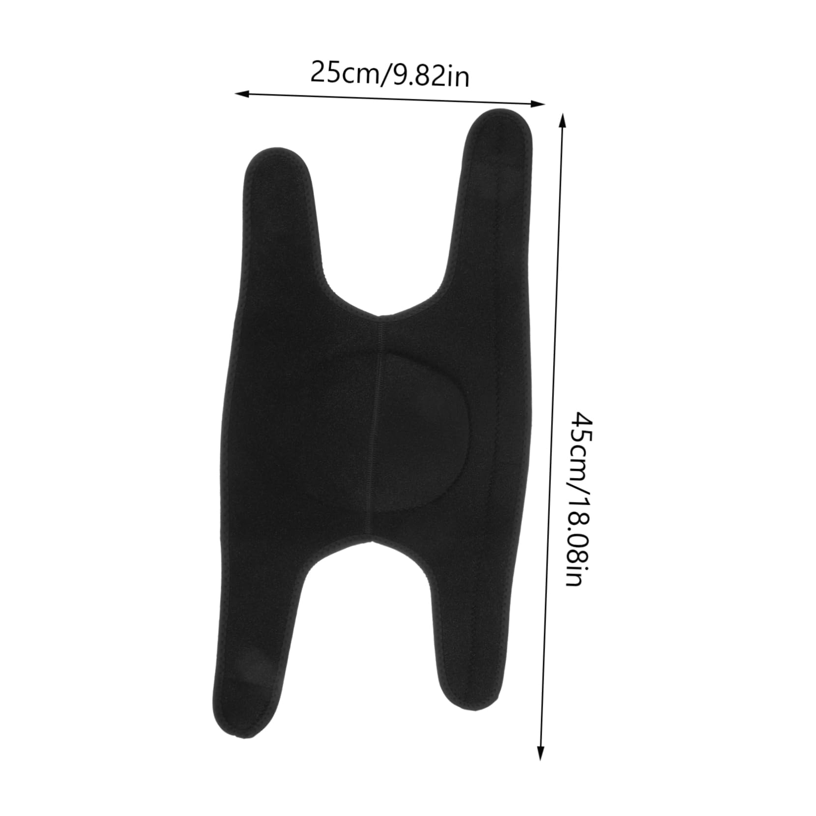 FOMIYES Roller Skate Brace Running Sleeve 2 Pcs Anti-collision Sponge Knee Pads