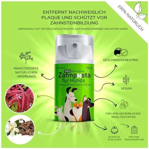 Moofurr-Dog-Toothpaste-Tartar-Remover-Dog-Natural-Dental-Care-Against-Plaque-Toothpaste-for-Dogs-with-Magnolia-Bark-Dental-Care-Dog-Gel-75-ml