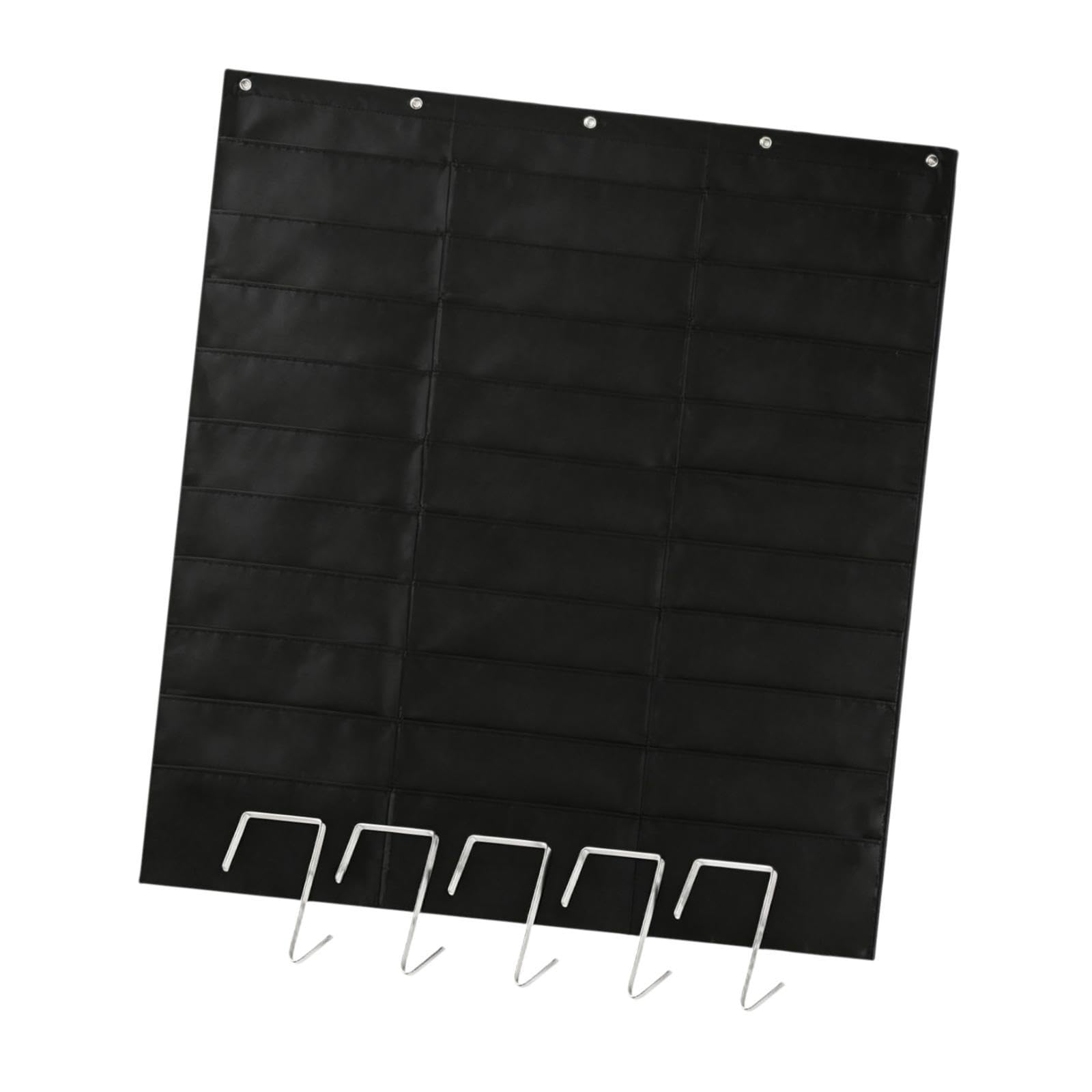 Pocket Chart Porta Documenti Appendibile con 30 Tasche Cartella da Parete Organizzatore Tessuto Oxford Porta Lettere Verticale Funzione di