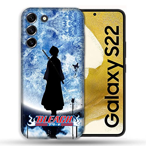 Coque Samsung Galaxy S22 Manga Bleach Lune évite bris d'écran et décoloration du châssis mobile