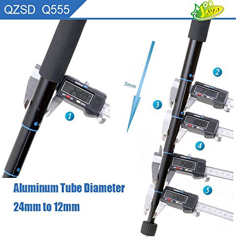 Q-555 Aluminium Alloy Camera Tripod Professional Portable Magnesium Tripod Monopod & Ball Head Slr Camera For Canon Nikon Pentax Sony #TOP6