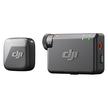 DJI Mic Miniワイヤレスピンマイク iPhone/Android用 Amazon.co.jp: DJI Mic Mini（1 TX + 1 RX） ワイヤレス マイク