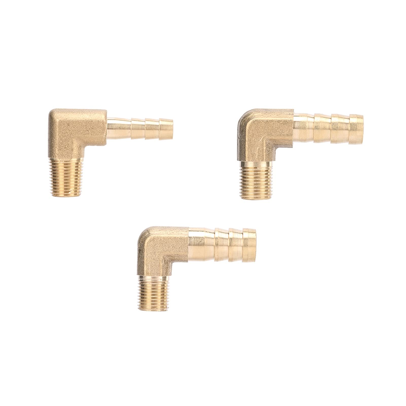 Raccord tuyau 1/8" pour optimiser l'arrosage du potager avec un coude laiton 6mm
