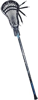 CAKLOR Lacrosse Complete Attack/Midfield Stick - Soft Forgiving Head, Premium Mesh, Lightweight 6000 Alloy Shaft for Beginners