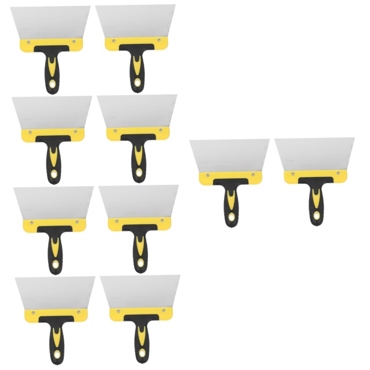 BESPORTBLE 10piezas Rascador De Excrementos De Pájaro De Acero Inoxidable Herramienta De Limpieza para Jaulas De Aves y Superficies Eficaz para Remover Excrementos De Aves