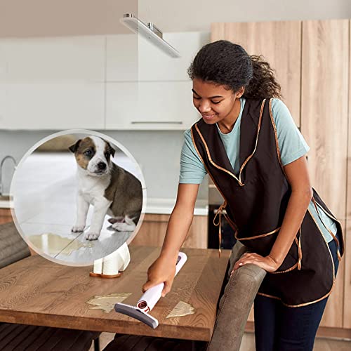 Portable Self-Squeeze Mini Mop, Hands-Free Telescopic Sponge Squeegee Mop, Strong Absorbent Lazy Mop For Wet And Dry Use, Ideal For Kitchens, Bathrooms, Car Windows (1 Cotton Head + 1 Squeeze Handle) #TOP5