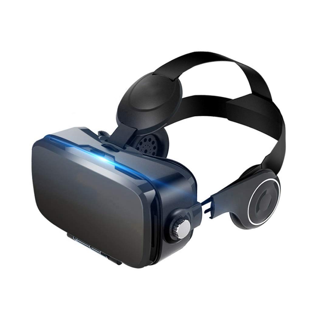 RSGK Auricolare di Realtà virtuale 3D VR, Occhiali per la Realtà virtuale Universale Adatti per Bambini e Adulti, Occhiali VR 3D Adatti per 4,7"-6.0" telefoni cellulari