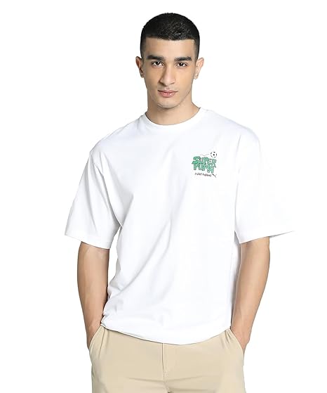 Puma Men's Printed Relaxed Fit T-Shirt