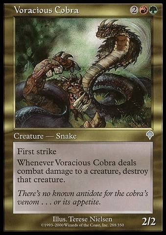 Amazon.com: Magic The Gathering - Voracious Cobra