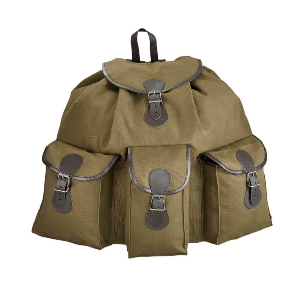 FARM-LAND Jagd Rucksack Canvas Pro – Oliv, 65 x 60 cm, 48 L