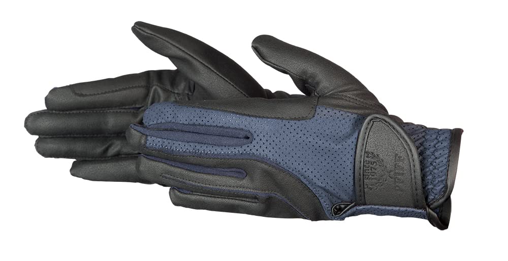 pfiff handschuhe Damen elastischer Reithandschuhe Handschuhe, schwarz/Blau, L Sport & Freizeit reinforcement and wide hook DYU D3F MINI 14 rcv_mgp E-Bike Modelle:RV800PLUS