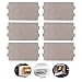 Produktbild Lamkrtlp 6Pcs Glimmerblatt, Mikrowellenofen Glimmer Platte, Wellenleiterabdeckug für Mikrowellenherde Reparatur Ersatzteil, Glimmerscheibe für Mikrowellen 11.7 x 6.4 cm